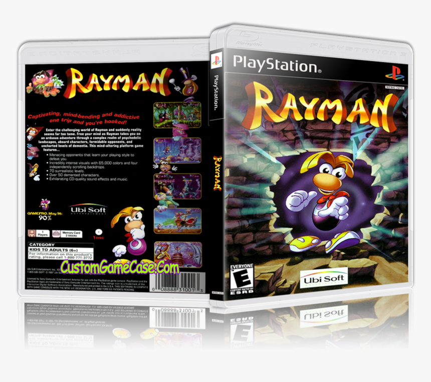 Sony Playstation 1 Psx Ps1 - Rayman 1 Pc Cover, HD Png Download, Free Download