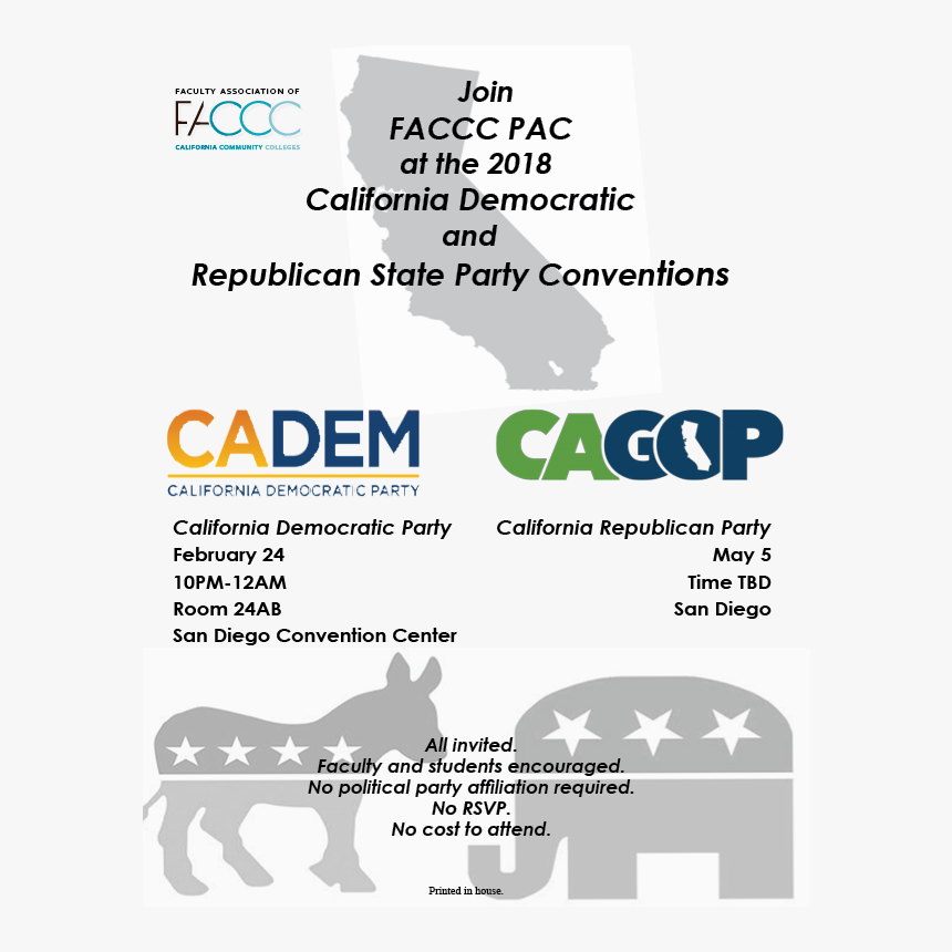 Republican And Democrat Flyers, HD Png Download, Free Download