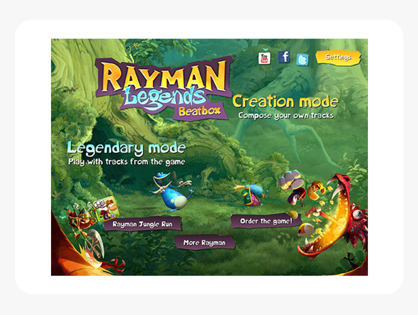 Rayman Legends Menu, HD Png Download, Free Download