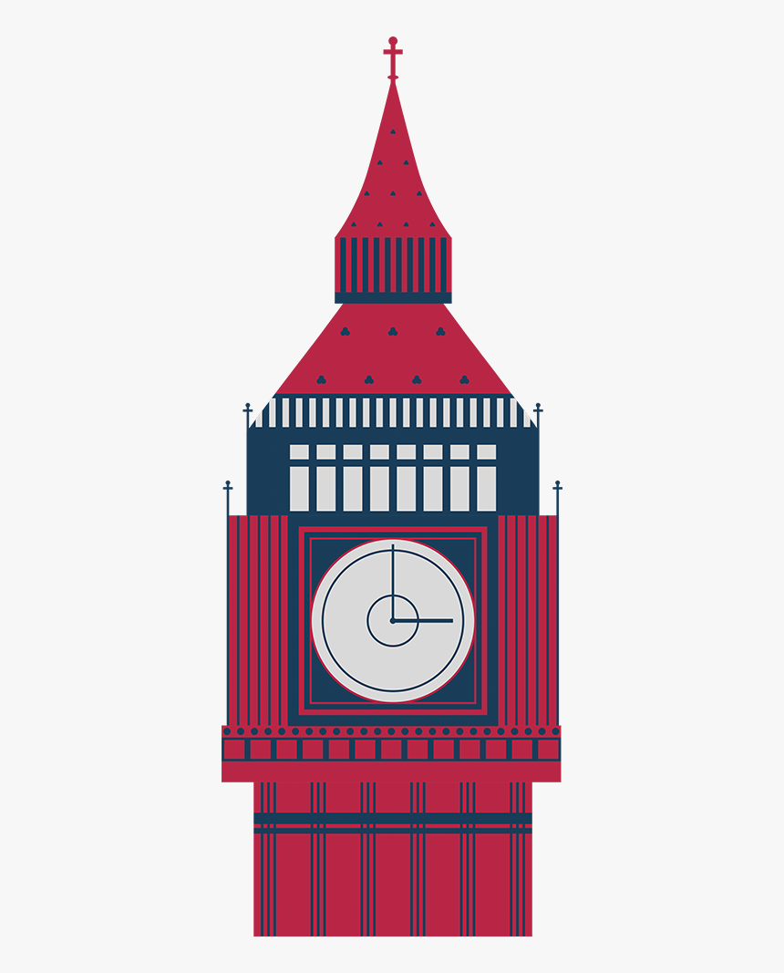 Big Ben Red Png, Transparent Png, Free Download