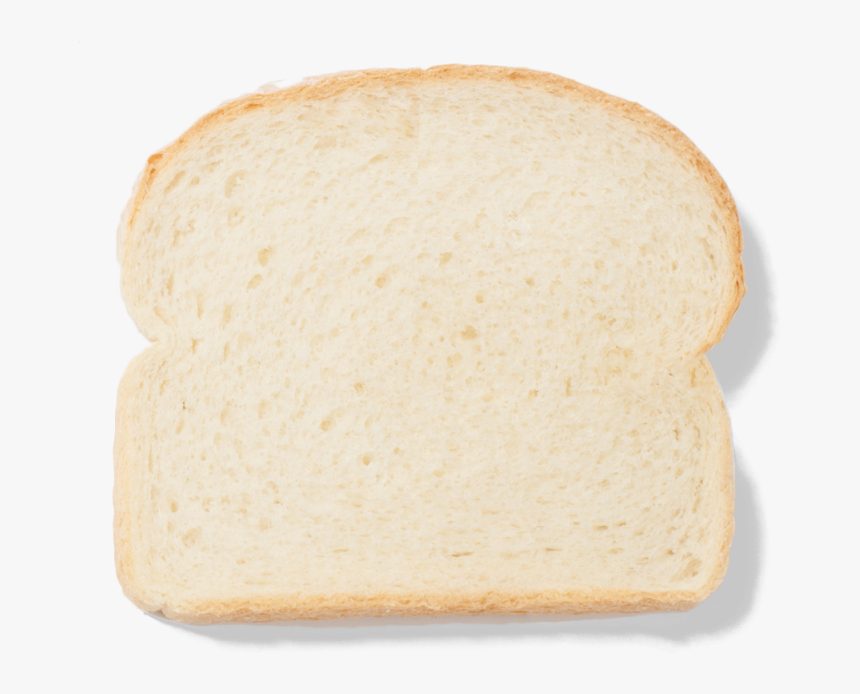 White Loaf - Bread Transparent One Slice, HD Png Download, Free Download