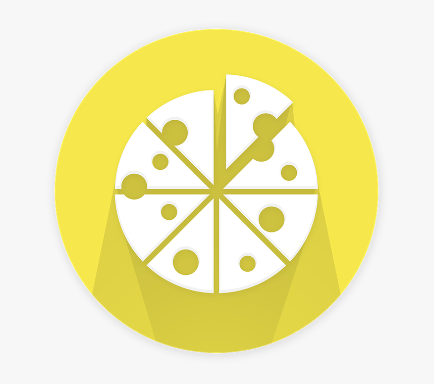Pizza Pizza Icon Pizza Slice Slice Of Pizza Emblem - Moonlight Streaming, HD Png Download, Free Download