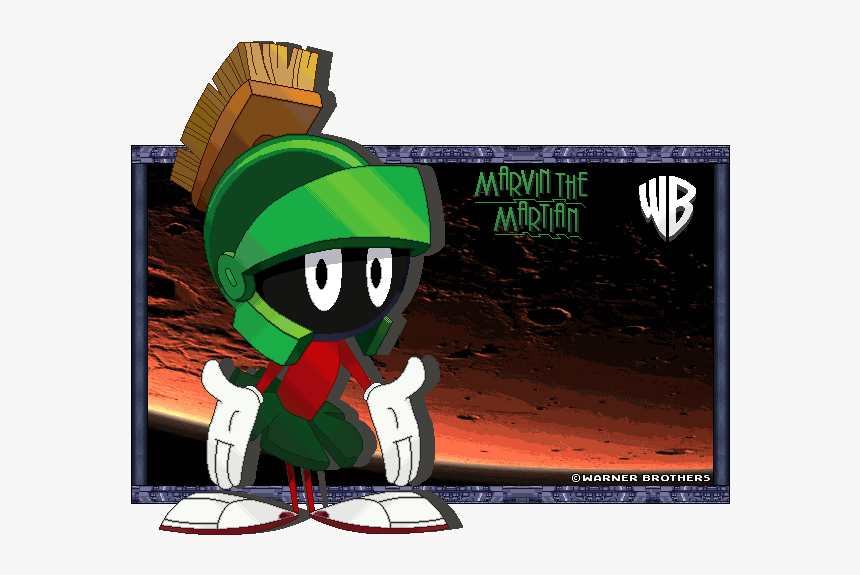 Drawing Gears The Martian - Marvin The Martian Biggest Fan, HD Png Download, Free Download