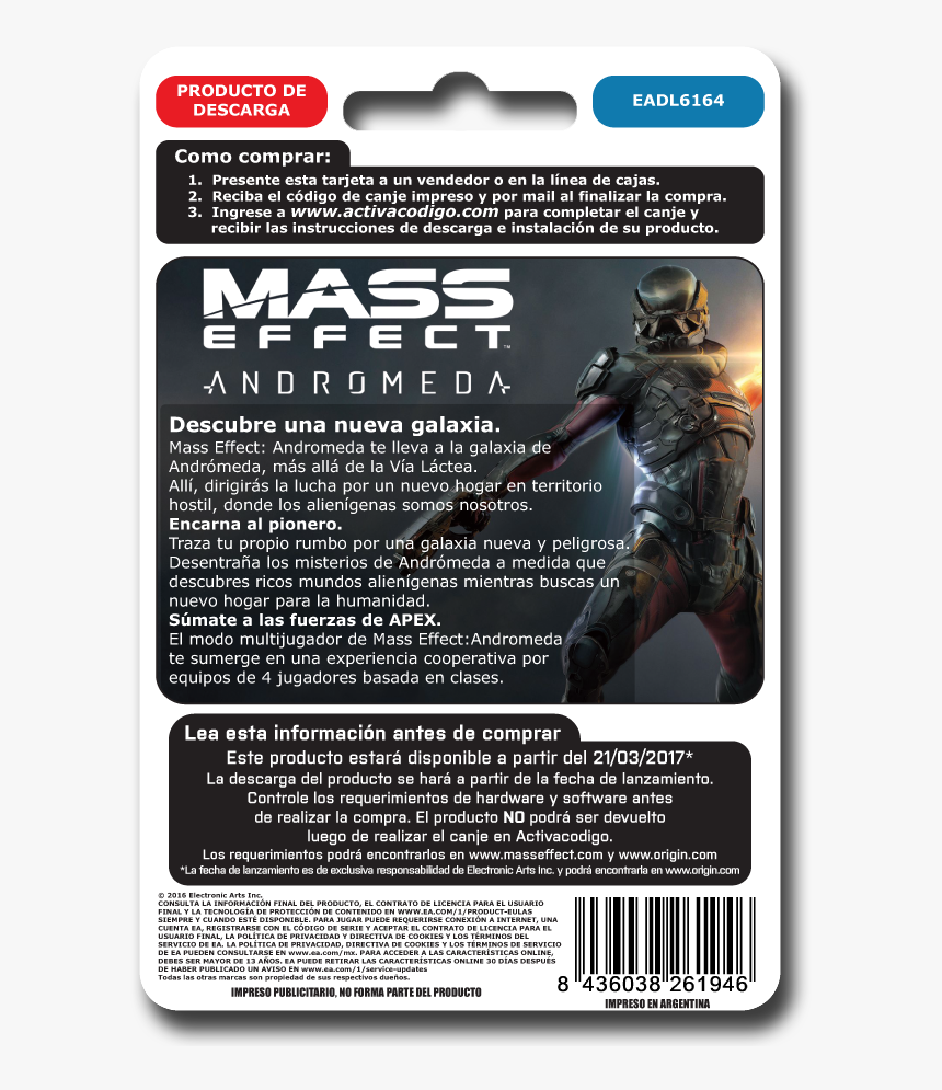 Mass Effect Andromeda Png, Transparent Png, Free Download
