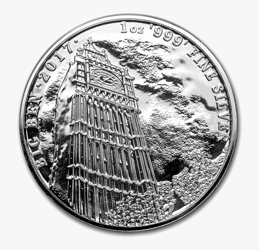 Big Ben 1oz Silver Coin - Big Ben, HD Png Download, Free Download