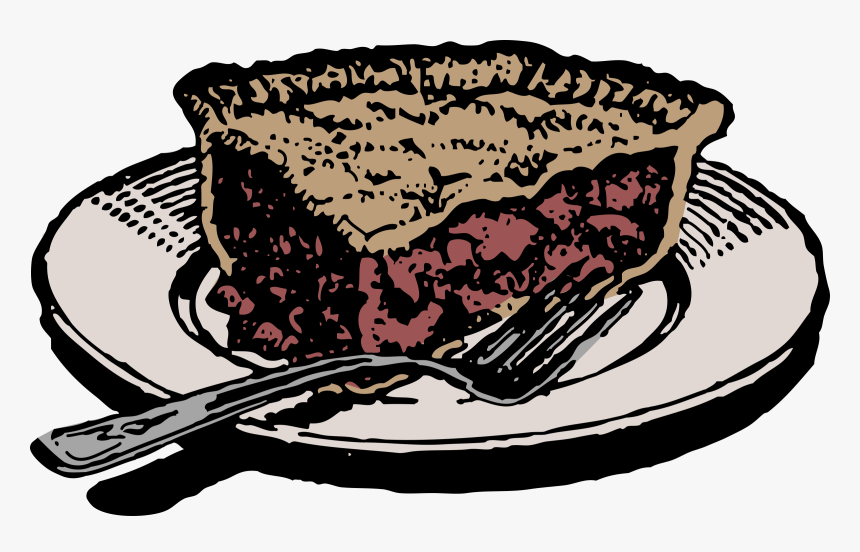 Slice Of Apple Pie Colour - Clipart Apple Pie Png, Transparent Png, Free Download