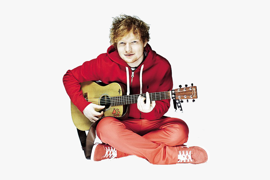 “ Transparent Ed Sheeran - Famous Person Playing Guitar, HD Png Download, Free Download