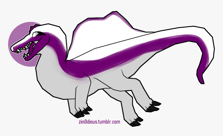 Demisexual Spinosaurus Requested By @poptart-puppy
this - Cartoon, HD Png Download, Free Download