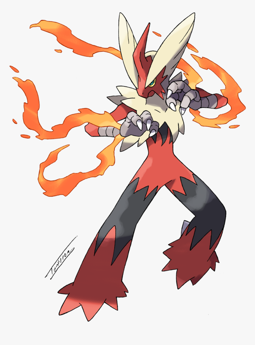 Download Blaziken Mega - Mega Blaziken Png, Transparent Png, Free Download