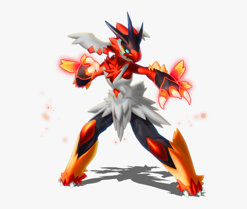 Pokemon Fusion Lucario Blaziken, HD Png Download, Free Download