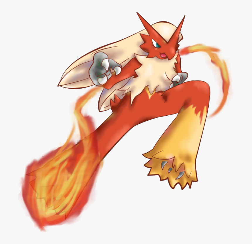 Blaziken Dea By Karikat-d3kepea - Blaziken With Transparent Background, HD Png Download, Free Download