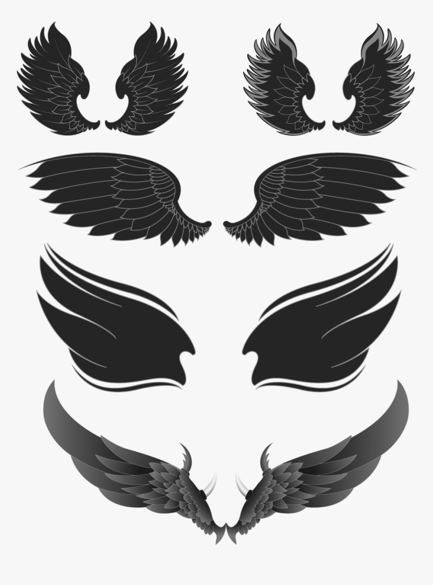 Angel Wings Angelic Free Picture - Vector Graphics, HD Png Download, Free Download