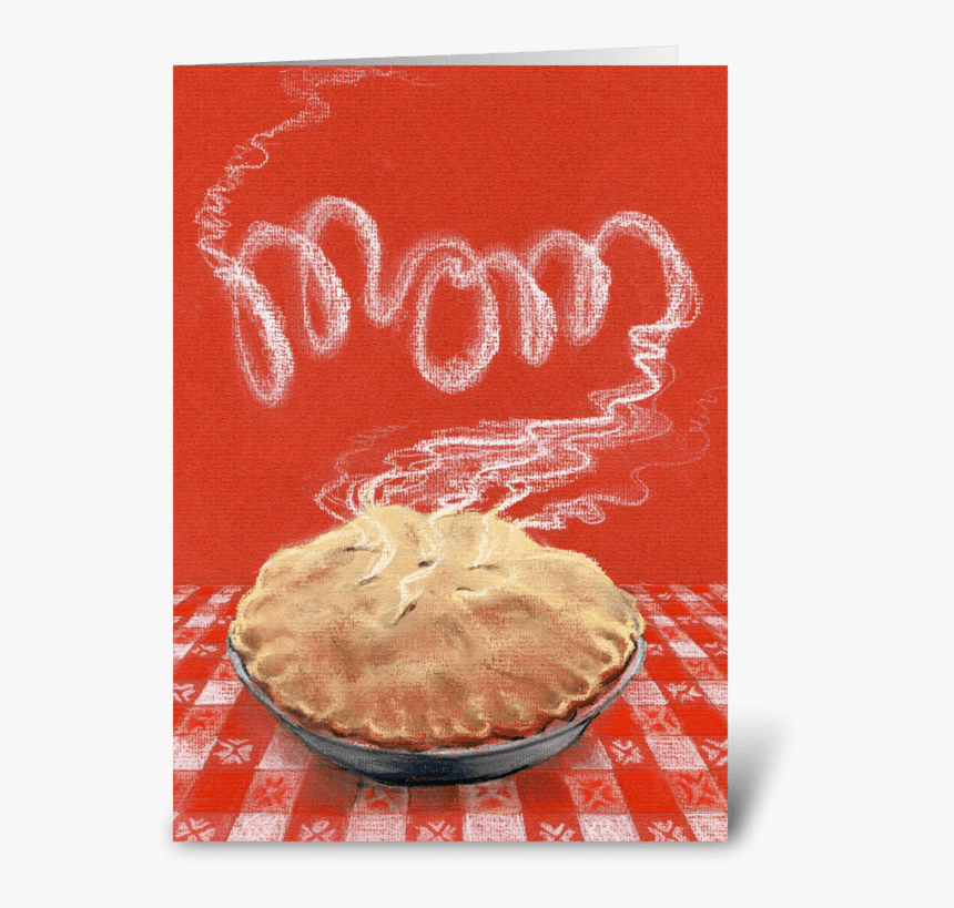 Mom"s Apple Pie Greeting Card - Apple Pie, HD Png Download, Free Download