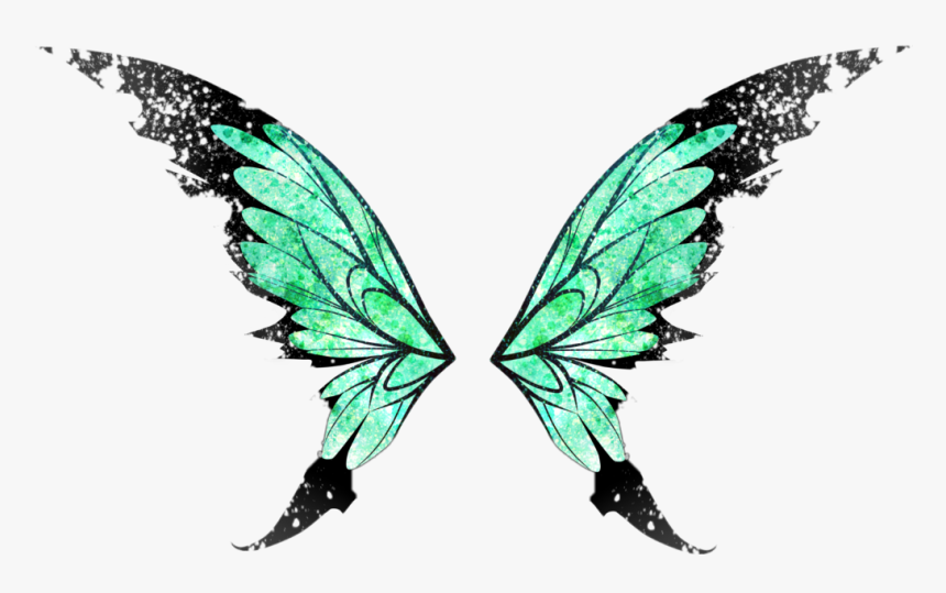 #butterfly #butterflywings #wings #angel #angelwings - Fairy Wings No Background, HD Png Download, Free Download