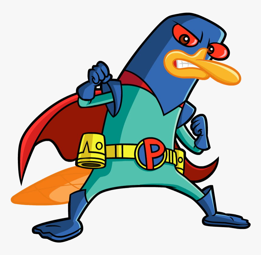 Cartoon Platypus Pictures - Phineas And Ferb Mission Marvel Perry, HD Png Download, Free Download