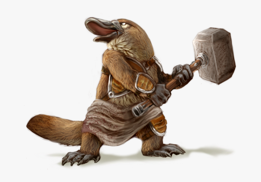 #platypus #fantasy #fantasyart #terrieasterly - Epic Platypus, HD Png Download, Free Download