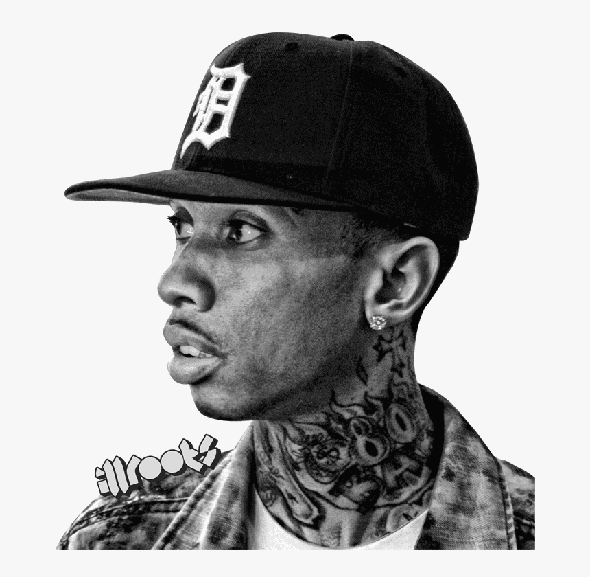 Black And White Neck Tattoos, HD Png Download, Free Download