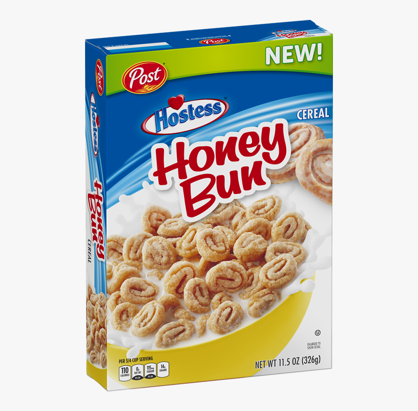 Honey Bun Product Image - Post Honey Bun Cereal, HD Png Download, Free Download