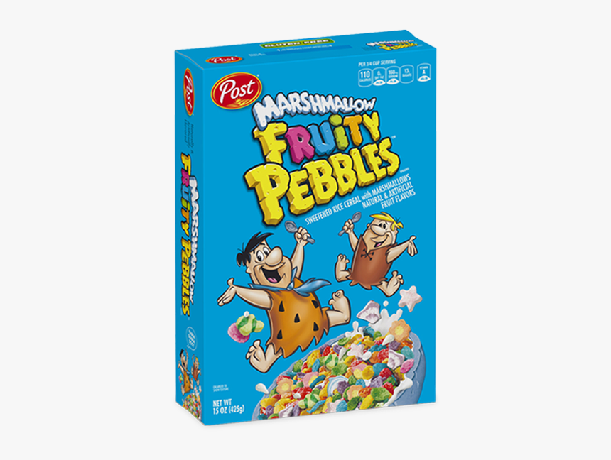 Marshmallow Fruity Pebbles Box - Marshmallow Fruity Pebbles Cereal, HD Png Download, Free Download