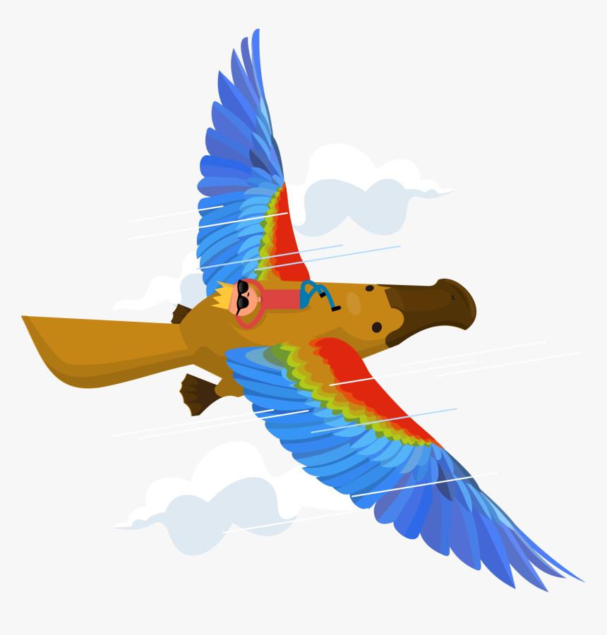 Flying Platypus, HD Png Download, Free Download