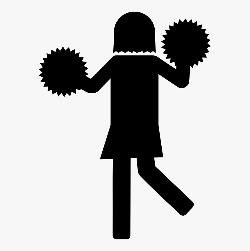 Cheerleader - Cheerleaders Icon, HD Png Download, Free Download