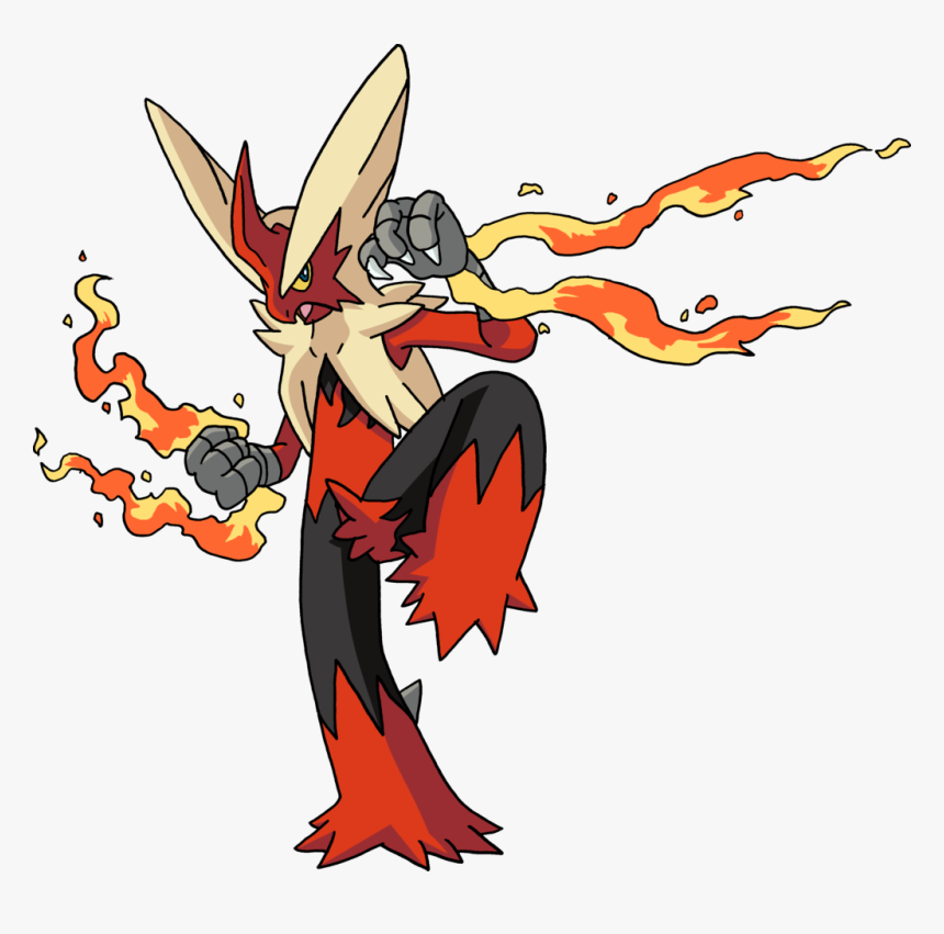 Pokemon Mega Blaziken Png, Transparent Png, Free Download