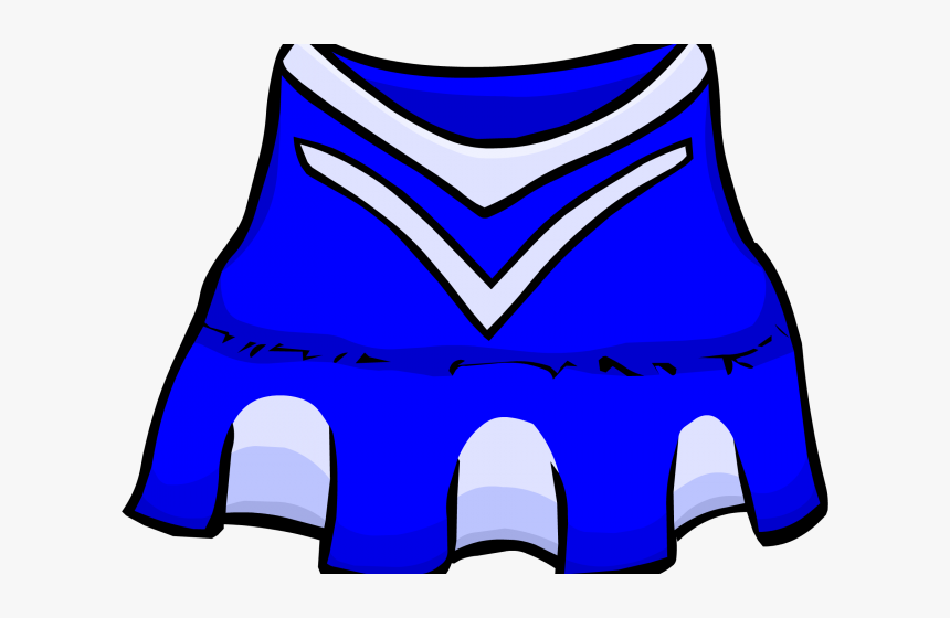 Cheerleader Clipart Dress - Club Penguin Cheerleader Clipart, HD Png Download, Free Download