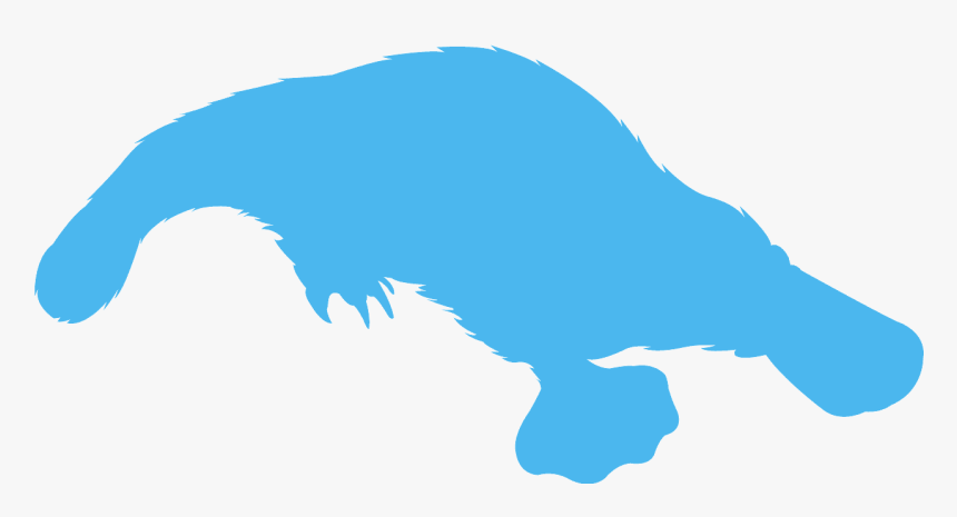 Platypus Vector Silhouette, HD Png Download, Free Download