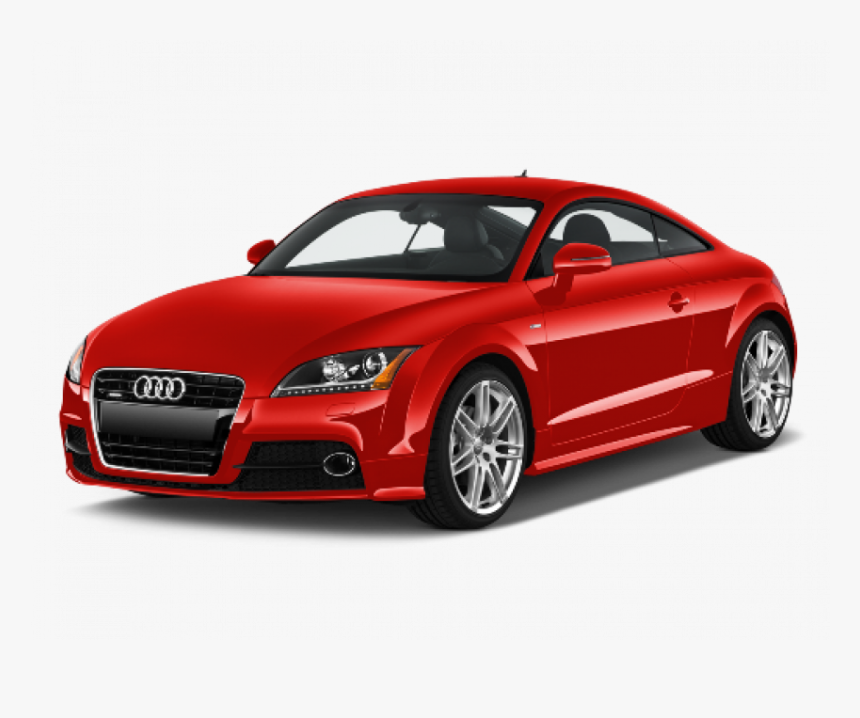 Red Audi - Audi Tt Coupe 2017 Black, HD Png Download, Free Download