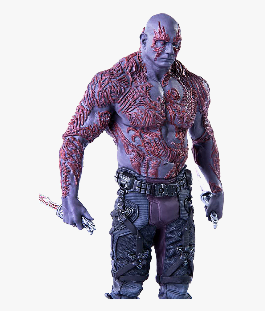 Estátua Drax Guardiões Da Galaxia Art Scale 1/10 Iron - Iron Studios Drax, HD Png Download, Free Download