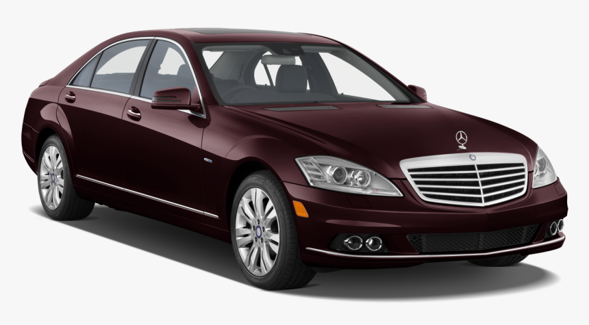 Dark Metallic Red Mercedes Benz S500 Car Png Clipart - Mercedes Benz Dark Red, Transparent Png, Free Download