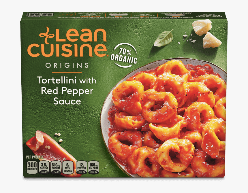 Tortellini With Red Pepper Sauce Image - Lean Cuisine Meals, HD Png Download, Free Download
