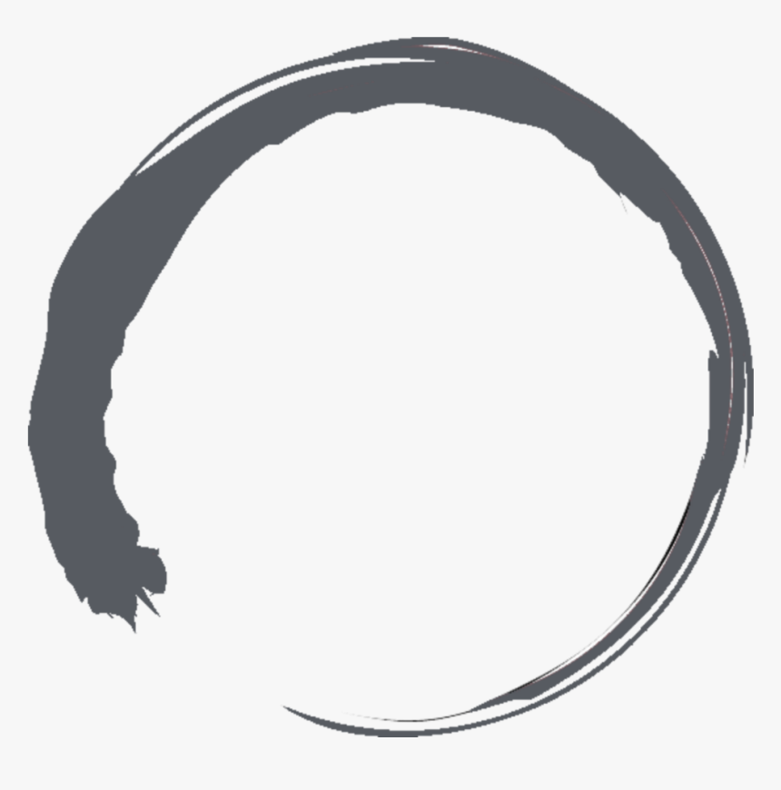 Paint Brush Png Circle - Brush Stroke Circle Transparent, Png Download, Free Download