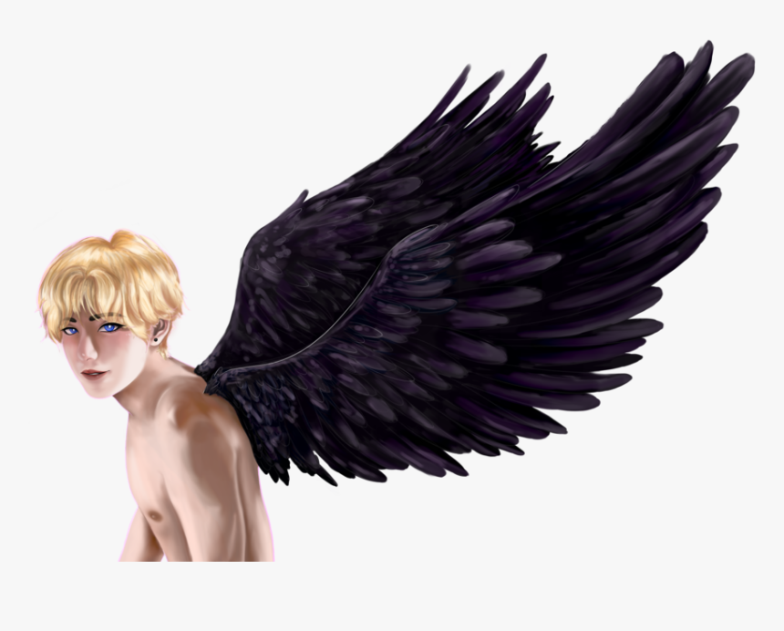 Taehyung Fallen Angel Art, HD Png Download, Free Download