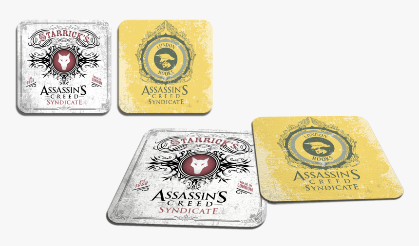Ac-themed Coasters - - Assassin's Creed Syndicate, HD Png Download, Free Download
