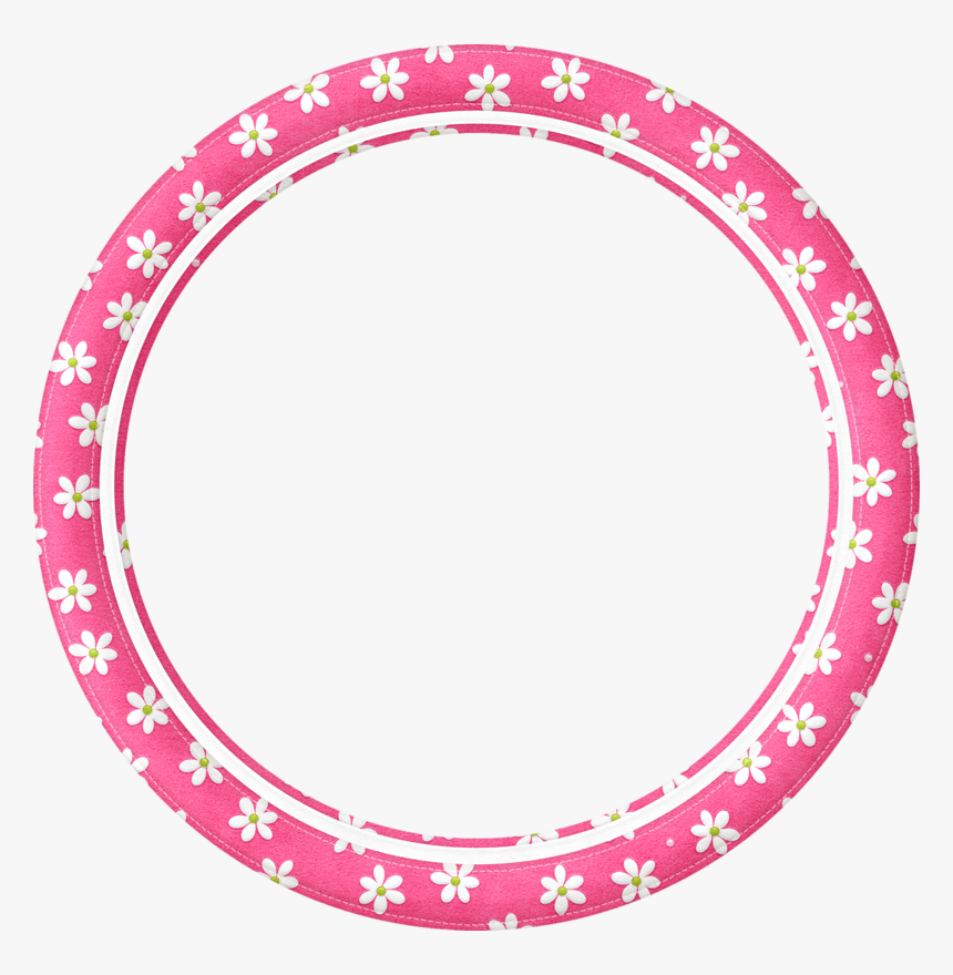 ○‿✿⁀labels‿✿⁀○ Scrapbook Frames, Borders And Frames, - Circle Pink Frame Png, Transparent Png, Free Download