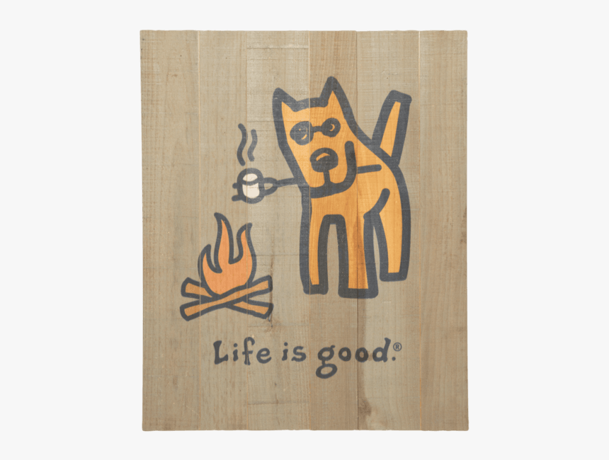 Rocket Wall Art - Life Is Good Lucky Dog, HD Png Download, Free Download