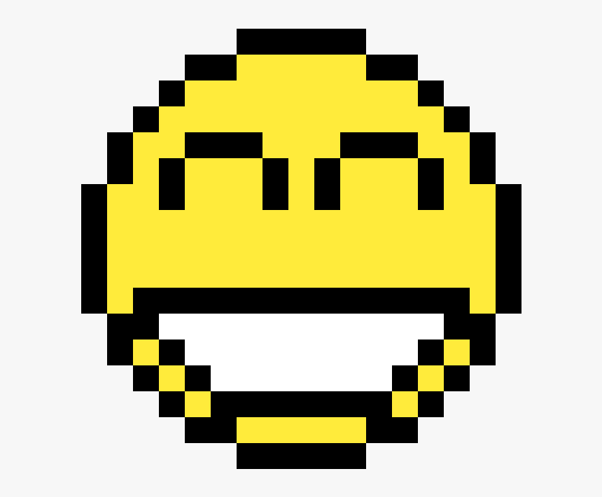 Transparent Happy Face - Pac Man Png Pixel, Png Download, Free Download