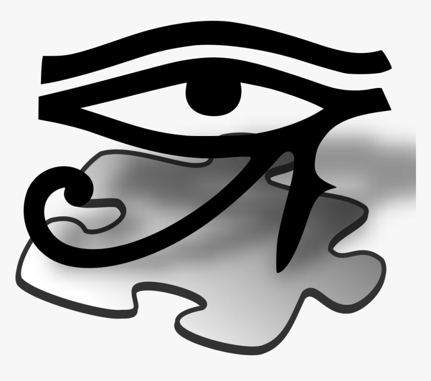 File - Amon-ra Template - Svg - Eye Of Horus , Png - Eye Of Horus, Transparent Png, Free Download