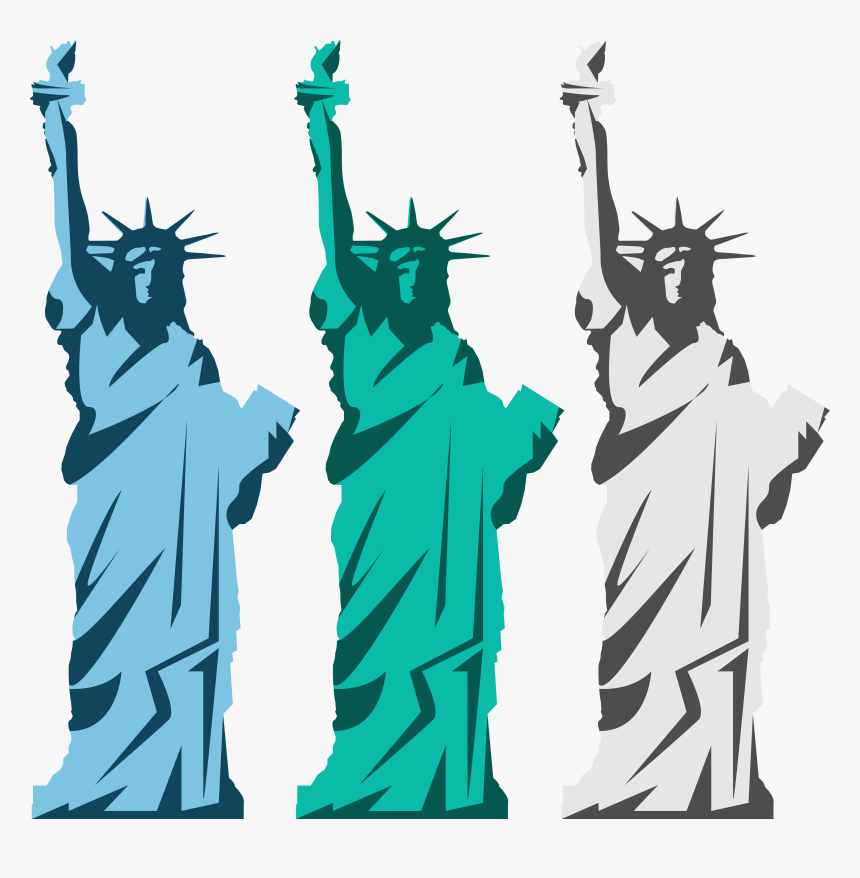 Statue Of Liberty Png Illustration - Statue Of Liberty, Transparent Png, Free Download