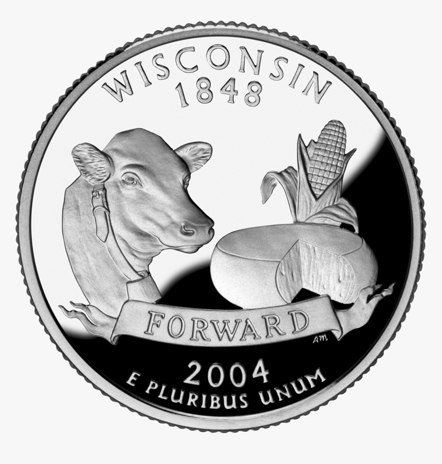 2004 Wi Proof - State Quarter Florida, HD Png Download, Free Download