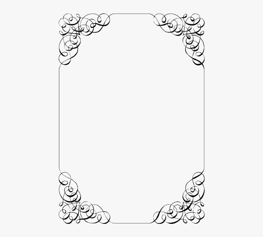 Free Png Download Wedding Invitation Border Png Images - Border Invitation  Background Png, Transparent Png - kindpng