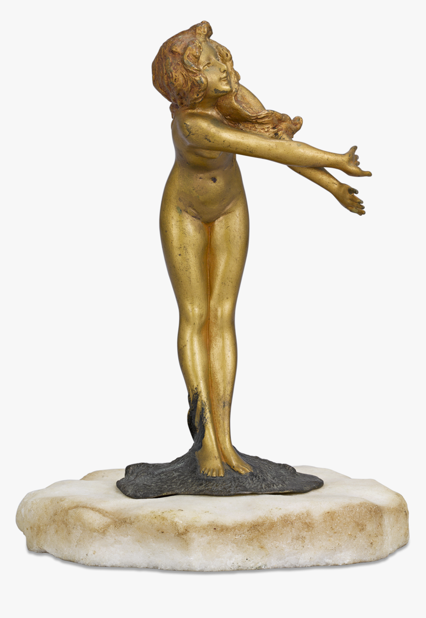 Bergman Vienna Nude Bronze Sculpture - Statue, HD Png Download, Free Download