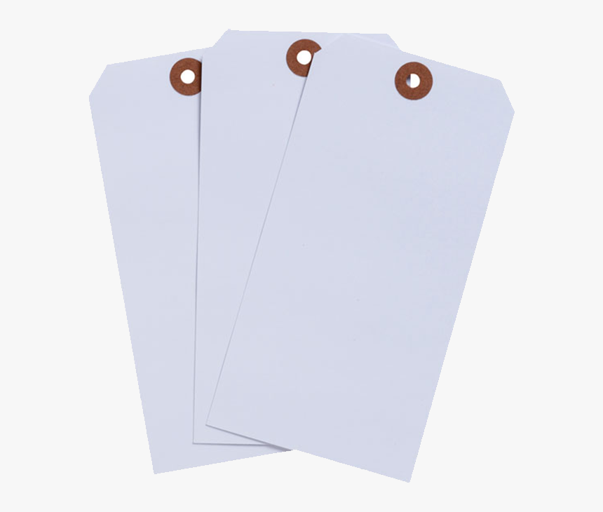 Brady Blank Paper Tag Range White - Construction Paper, HD Png Download, Free Download