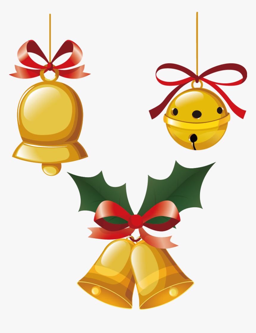 Jingle Bells Christmas Clip Art - Clip Art Christmas Jingle Bell, HD Png Download, Free Download