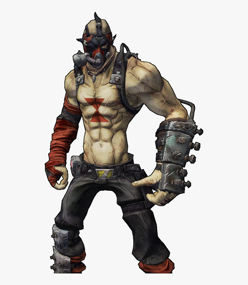 Transparent Guts Png - Borderlands 2 Psycho Png, Png Download, Free Download