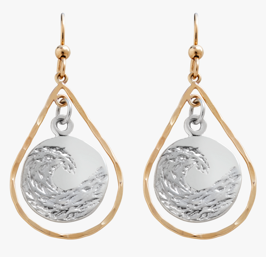 Silver Circle Png - Earrings, Transparent Png, Free Download