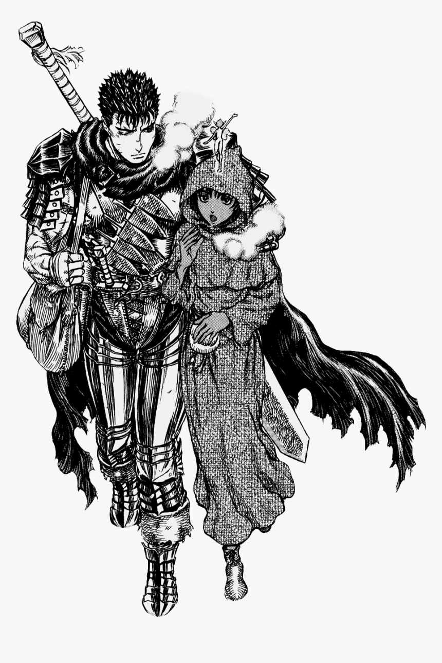 Berserk Drawing Graphic Transparent Download - Guts Berserk Transparent, HD Png Download, Free Download