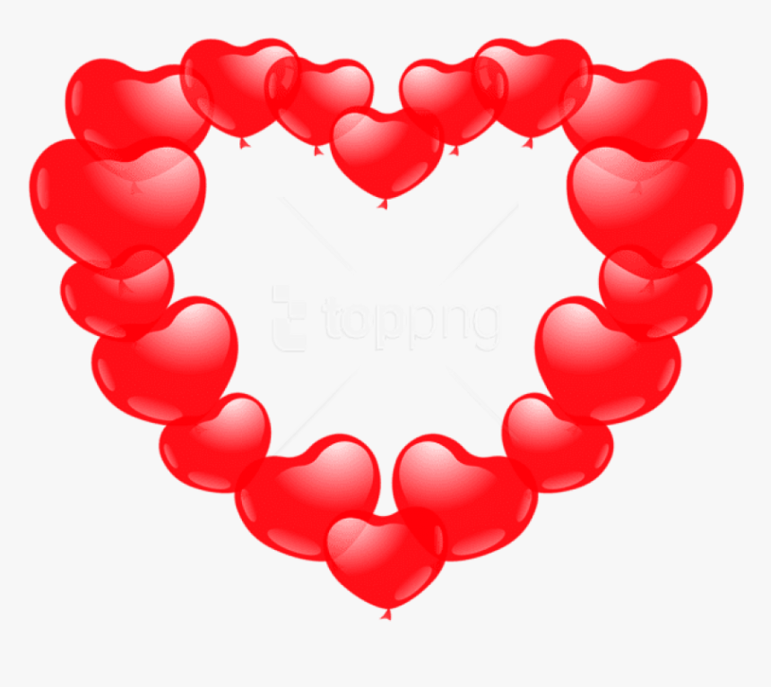 Free Png Download Heart Of Ballon Hearts Png Images - Portable Network Graphics, Transparent Png, Free Download
