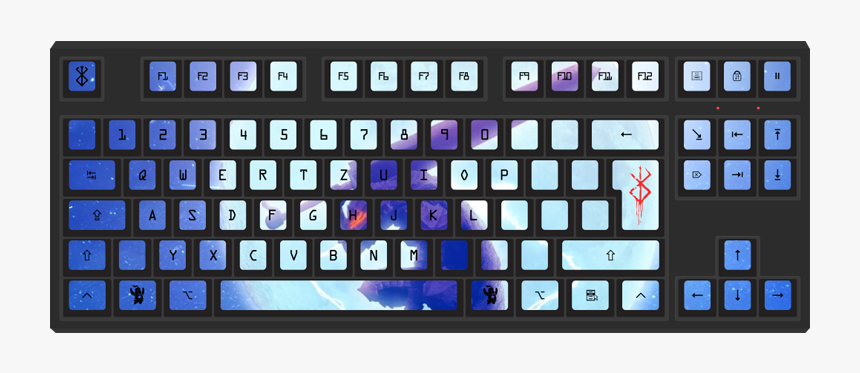 Guts By Chl 88-key Iso Custom Mechanical Keyboard, HD Png Download, Free Download